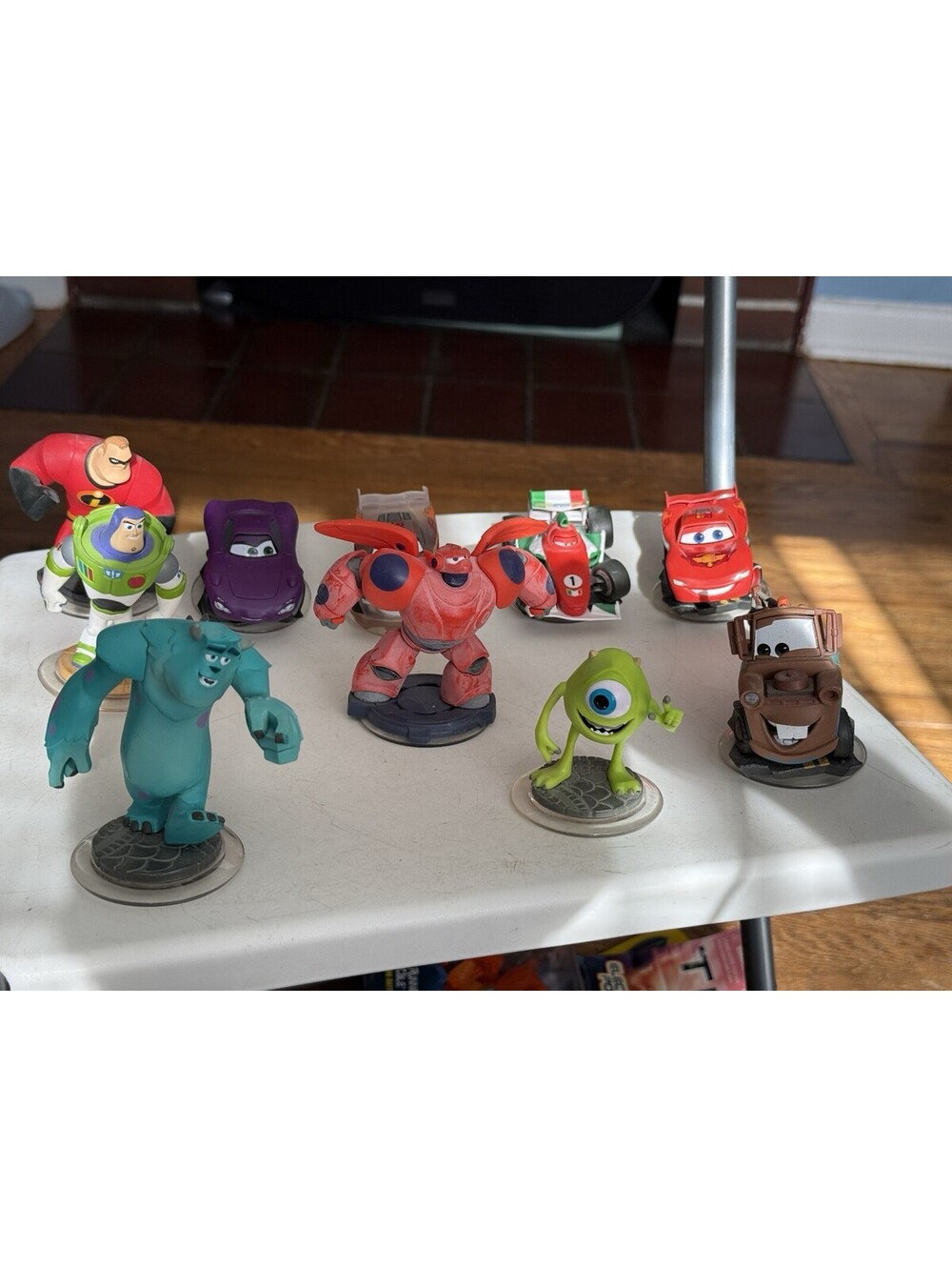 Disney Infinity Figures Lot Of 10 , 1.0, 2.0, 3.0, Edition , Good Condition